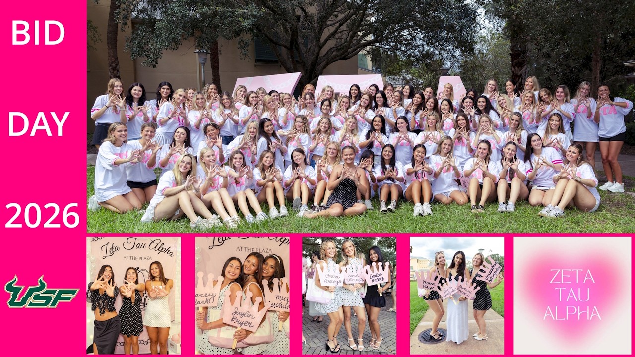 Zeta Tau Alpha - USF Bid Day 2026