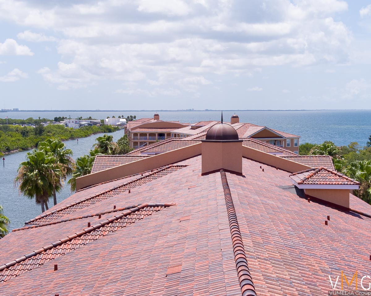 Aerial Drone Tampa Florida Roof Inspection